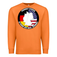 Carrot proudly served bitburg air base germany military veteran t shirt Premium Sweatshirt - linhVisuals
