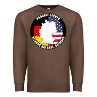 Chestnut proudly served bitburg air base germany military veteran t shirt Premium Sweatshirt - linhVisuals