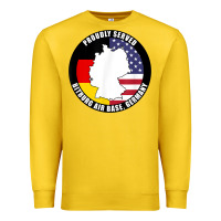 Lemon proudly served bitburg air base germany military veteran t shirt Premium Sweatshirt - linhVisuals