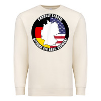 Sandshell proudly served bitburg air base germany military veteran t shirt Premium Sweatshirt - linhVisuals