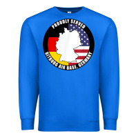 True Royal proudly served bitburg air base germany military veteran t shirt Premium Sweatshirt - linhVisuals