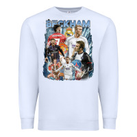 White David Beckham Vintage Premium Sweatshirt - linhVisuals