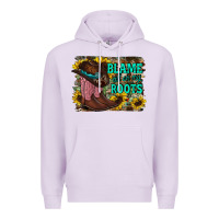 Lilac blame all on my roots Premium Hoodie - RacoonDesign