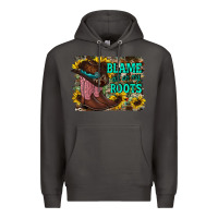 Smoke blame all on my roots Premium Hoodie - RacoonDesign