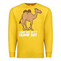 Lemon what day is it hump day funny camels hump day t shirt Premium Sweatshirt - linhVisuals