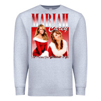 Heather Grey Mariah Carey Vintage Premium Sweatshirt - linhVisuals
