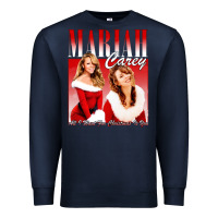 Navy Mariah Carey Vintage Premium Sweatshirt - linhVisuals