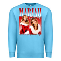 Ocean Blue Mariah Carey Vintage Premium Sweatshirt - linhVisuals