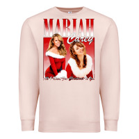 Pale Pink Mariah Carey Vintage Premium Sweatshirt - linhVisuals