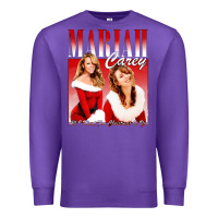 Purple Mariah Carey Vintage Premium Sweatshirt - linhVisuals