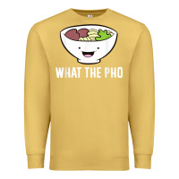 Antique Gold what the pho vietnamese pho t shirt Premium Sweatshirt - linhVisuals