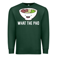 Sports Green what the pho vietnamese pho t shirt Premium Sweatshirt - linhVisuals