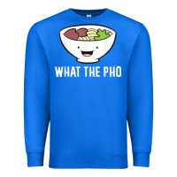 True Royal what the pho vietnamese pho t shirt Premium Sweatshirt - linhVisuals