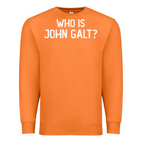 Carrot who is john galt libertarian and book quote t shirt Premium Sweatshirt - linhVisuals