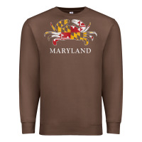 Retro Maryland Crab State Flag Vintage Travel Tank Top Premium Sweatshirt | Teevron
