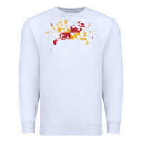 White retro maryland crab state flag vintage travel tank top Premium Sweatshirt - linhVisuals