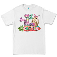 White My first Easter Day Premium Tee - CowGirlArtShop