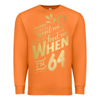 Carrot will you still need me when i'm 64 birthday for wife 64 love premium t Premium Sweatshirt - linhVisuals