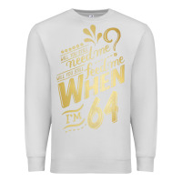 Dove Grey will you still need me when i'm 64 birthday for wife 64 love premium t Premium Sweatshirt - linhVisuals