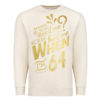 Sandshell will you still need me when i'm 64 birthday for wife 64 love premium t Premium Sweatshirt - linhVisuals