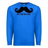 True Royal MUSTACHE Premium Sweatshirt - linhVisuals