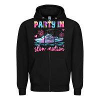 Black party in slow motion Zipper Hoodie - JahusDesignShop