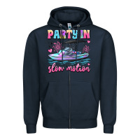 Navy party in slow motion Zipper Hoodie - JahusDesignShop