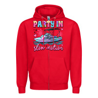 Red party in slow motion Zipper Hoodie - JahusDesignShop