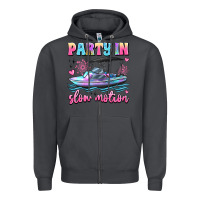 Smoke party in slow motion Zipper Hoodie - JahusDesignShop