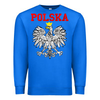 True Royal polska poland eagle poland heritage polish pride roots tank top Premium Sweatshirt - linhVisuals