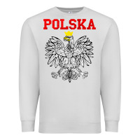 Dove Grey polska poland eagle poland heritage polish pride roots tank top Premium Sweatshirt - linhVisuals