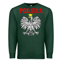 Sports Green polska poland eagle poland heritage polish pride roots tank top Premium Sweatshirt - linhVisuals
