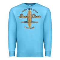 Ocean Blue santa cruz, ca vintage surfers tshirt Premium Sweatshirt - linhVisuals