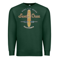 Sports Green santa cruz, ca vintage surfers tshirt Premium Sweatshirt - linhVisuals