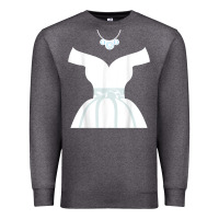 Charcoal Heather wedding dresses bridal showers cute graphic funny t shirt Premium Sweatshirt - linhVisuals