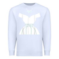 White wedding dresses bridal showers cute graphic funny t shirt Premium Sweatshirt - linhVisuals
