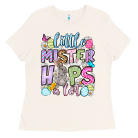 Bone Easter Day Little mister hops a lot Ladies Tee - OliviaCreatesArt