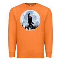 Carrot santa bigfoot christmas rock funny sasquatch believe xmas t shirt Premium Sweatshirt - linhVisuals