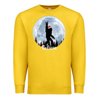 Lemon santa bigfoot christmas rock funny sasquatch believe xmas t shirt Premium Sweatshirt - linhVisuals