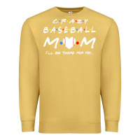 Antique Gold baseball coach crazy mom baseball Premium Sweatshirt - linhVisuals