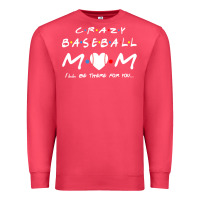 Cardinal baseball coach crazy mom baseball Premium Sweatshirt - linhVisuals