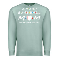 Seafoam baseball coach crazy mom baseball Premium Sweatshirt - linhVisuals