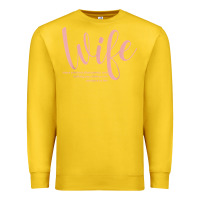 Lemon wife collection t shirt Premium Sweatshirt - linhVisuals