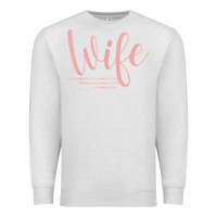 Oatmeal Heather wife collection t shirt Premium Sweatshirt - linhVisuals