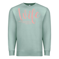 Seafoam wife collection t shirt Premium Sweatshirt - linhVisuals