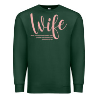 Sports Green wife collection t shirt Premium Sweatshirt - linhVisuals