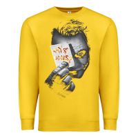 Lemon us dc dark knight photo why so serious 01 black h pullover hoodie Premium Sweatshirt - linhVisuals