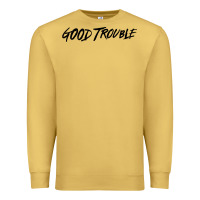 Antique Gold good trouble Premium Sweatshirt - linhVisuals