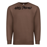 Chestnut good trouble Premium Sweatshirt - linhVisuals