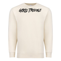 Sandshell good trouble Premium Sweatshirt - linhVisuals